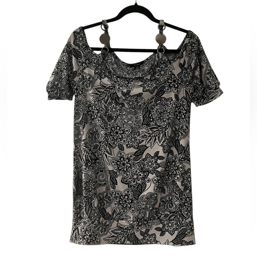 Y2K Rhapsody Floral Vintage Top Womens Size Large